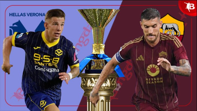 Kèo Full-Time Trận Roma vs Hellas Verona